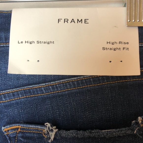 Frame Le High Straight 30 super soft NWT! - Picture 2 of 8